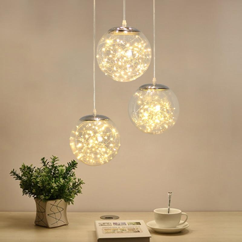 Levi - LED-Lichterketten-Pendelleuchte