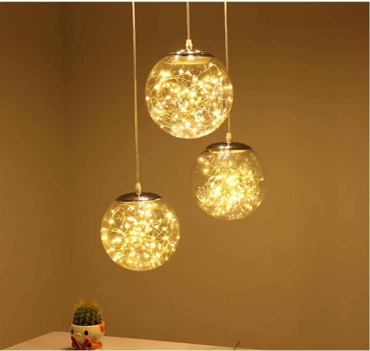 Levi - LED-Lichterketten-Pendelleuchte
